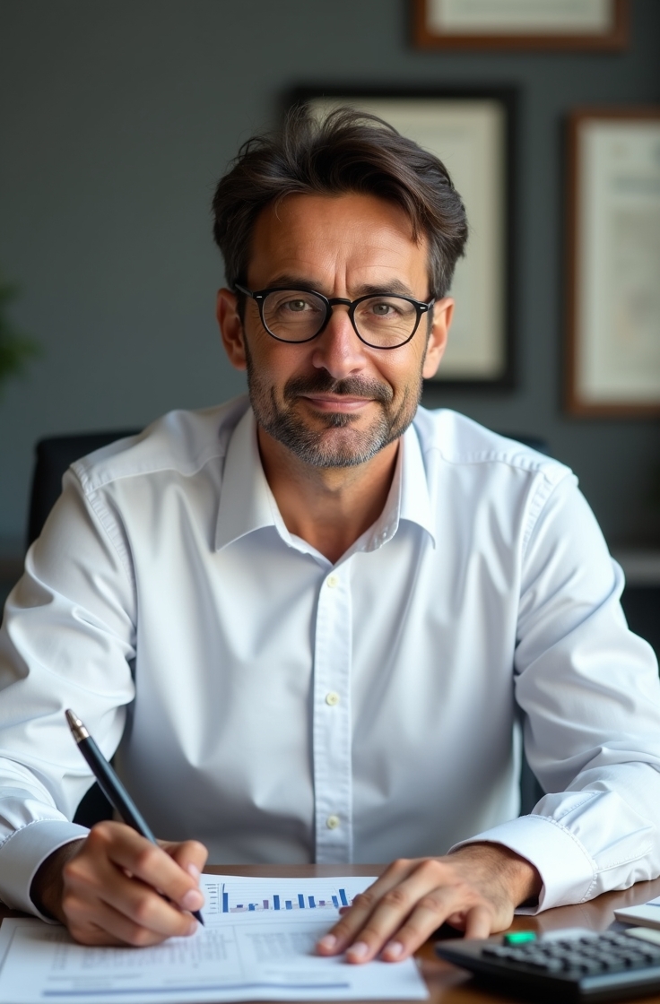 Portret van Thomas Bakker, Design Director